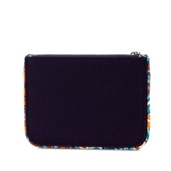 Hermes Serie Button Silk In-Pouch Purple Wool Women's HERMES