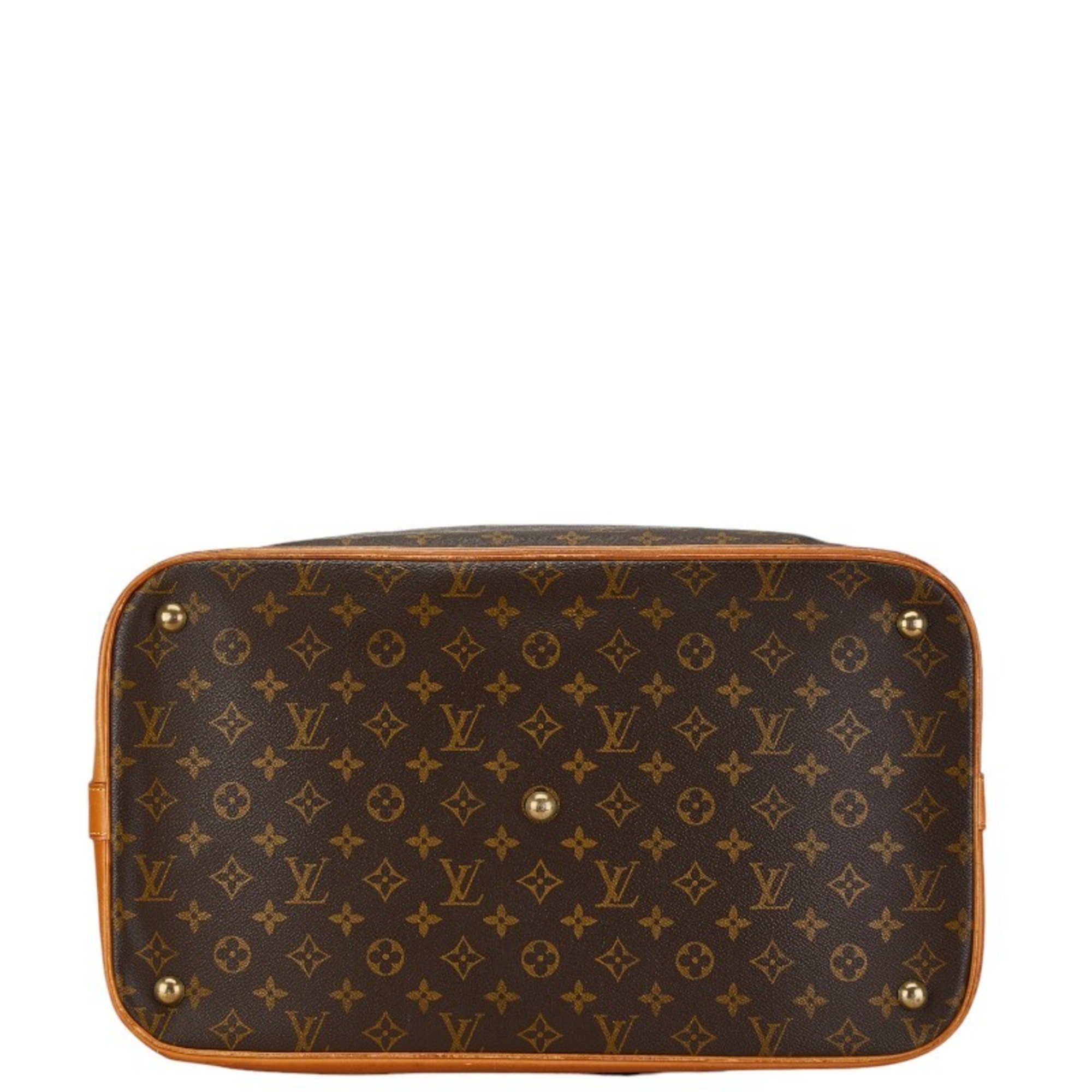 Louis Vuitton Monogram Cruiser Bag 45 Boston M41138 Brown PVC Leather Women's LOUIS VUITTON