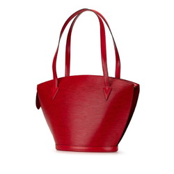 Louis Vuitton Epi Saint Jacques Shoulder Bag Tote M52267 Castilian Red Leather Women's LOUIS VUITTON