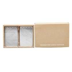 Louis Vuitton Paris Exclusive Museum Fondation Playing Cards White Grey Paper Women's LOUIS VUITTON