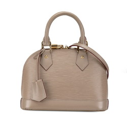 Louis Vuitton Epi Alma BB Handbag Shoulder Bag M57028 Gale Gray Leather Women's LOUIS VUITTON