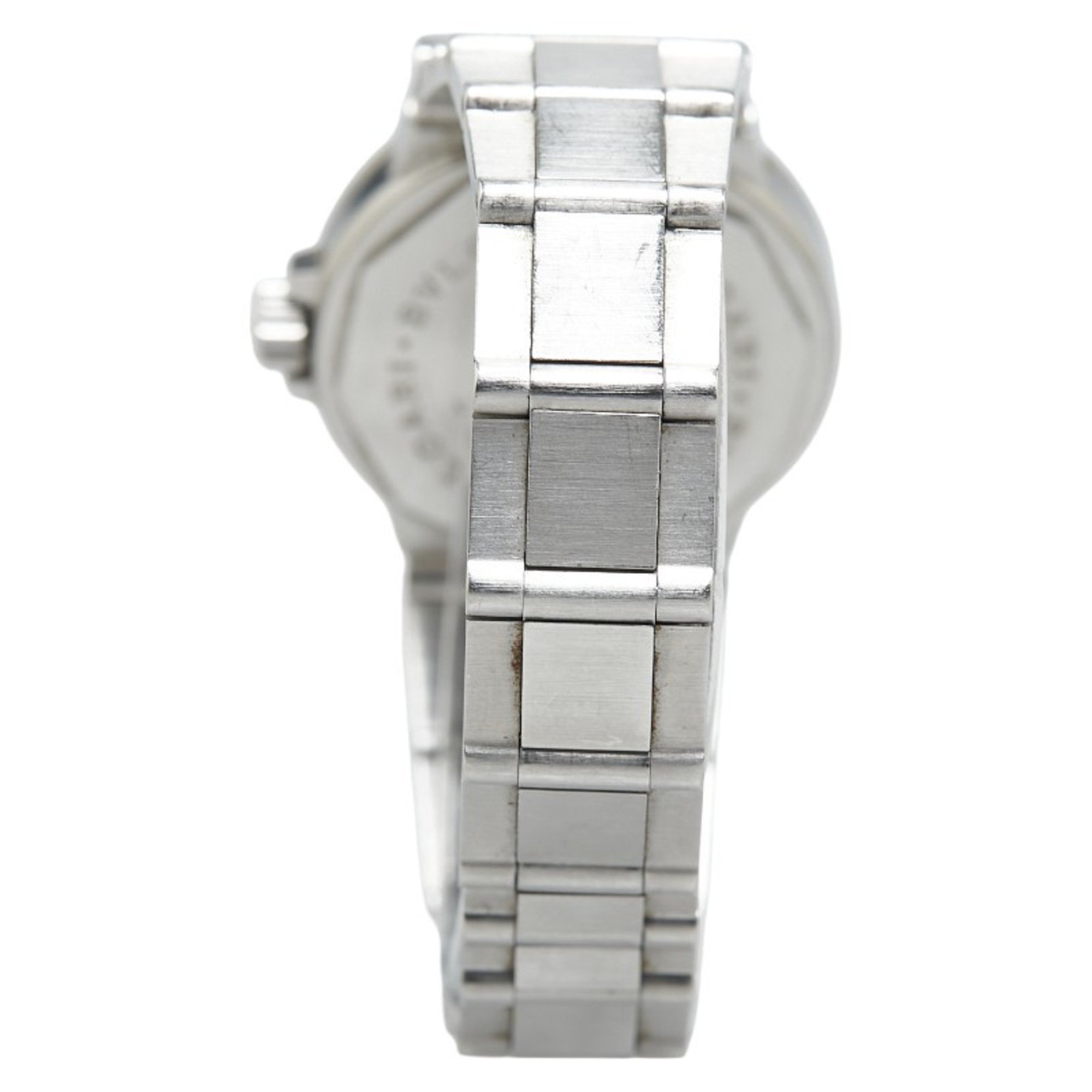 BVLGARI Diagono Watch LCV29S Automatic White Dial Stainless Steel Women's