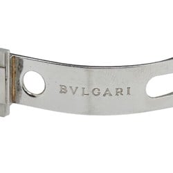 BVLGARI Diagono Watch LCV29S Automatic White Dial Stainless Steel Women's