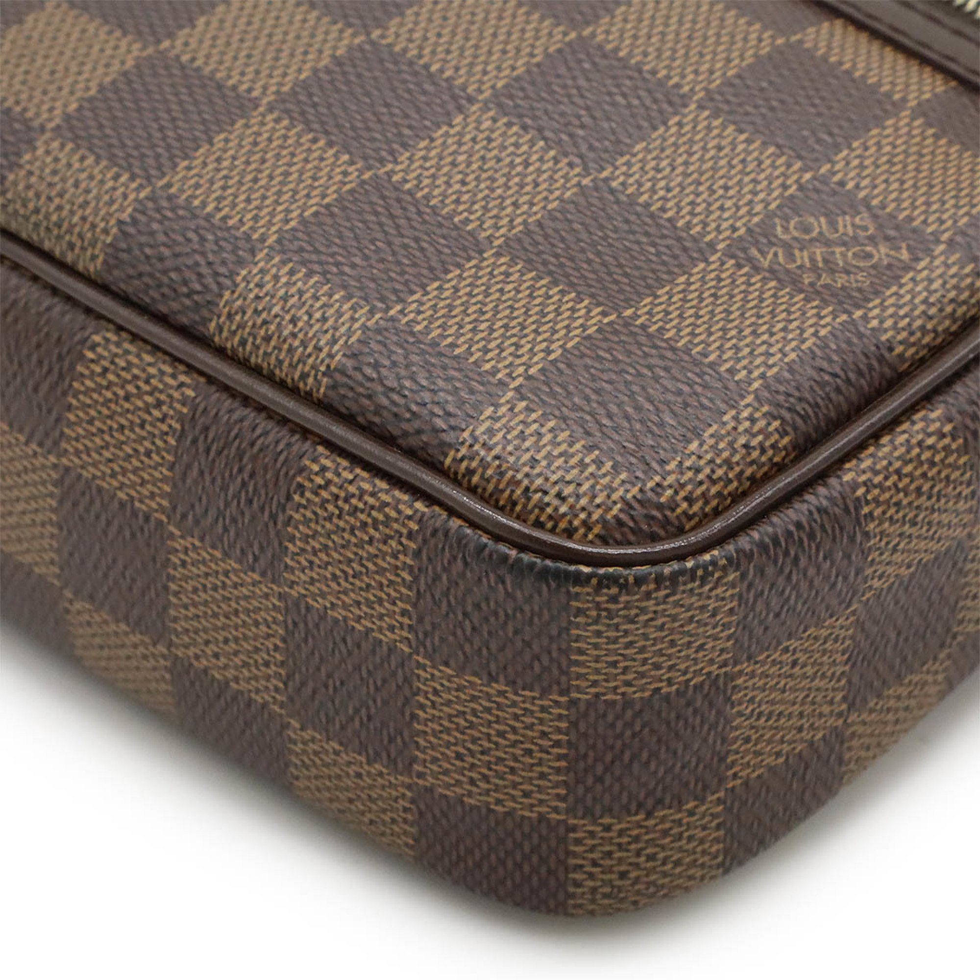 LOUIS VUITTON Damier Pochette Bier Macau Second Bag Clutch Handbag N61739