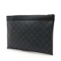 LOUIS VUITTON Louis Vuitton Monogram Eclipse Pochette Discovery Clutch Bag Second M62291