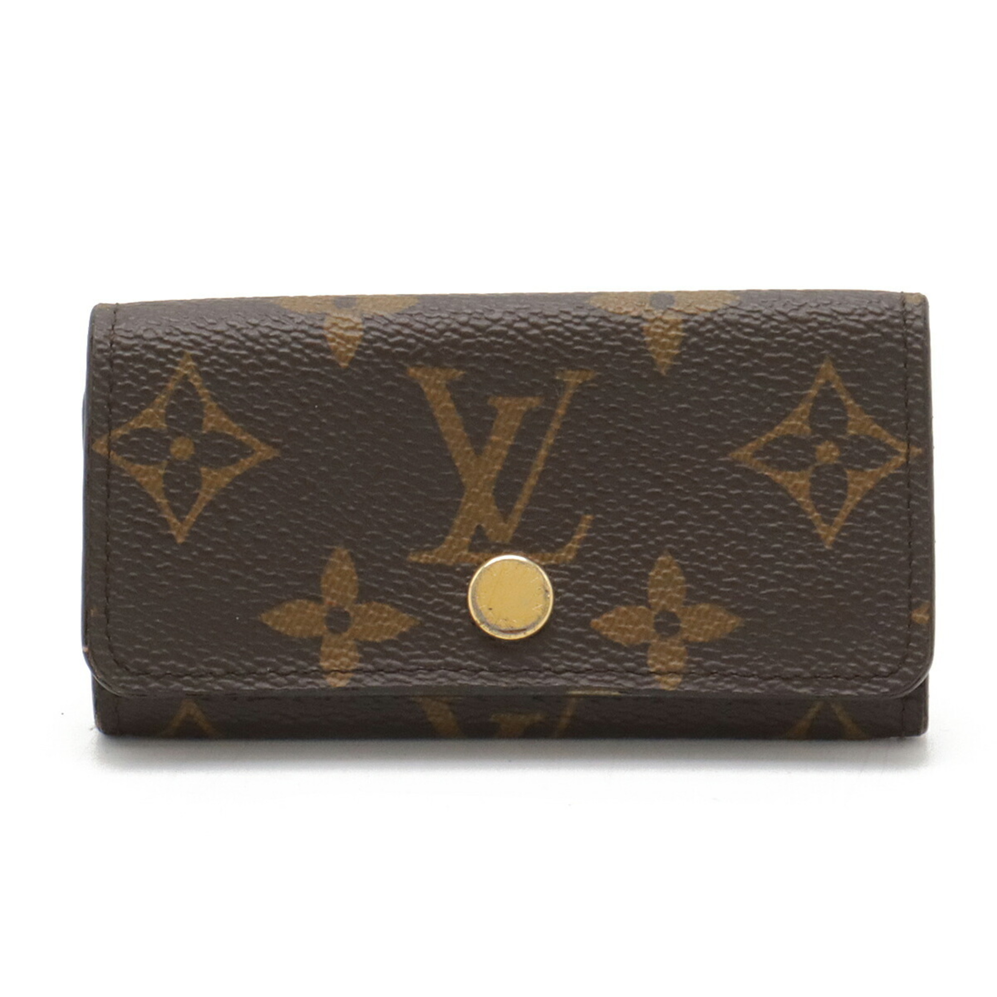 LOUIS VUITTON Louis Vuitton Monogram Multicle 4 4-Key Case M62631 M69517