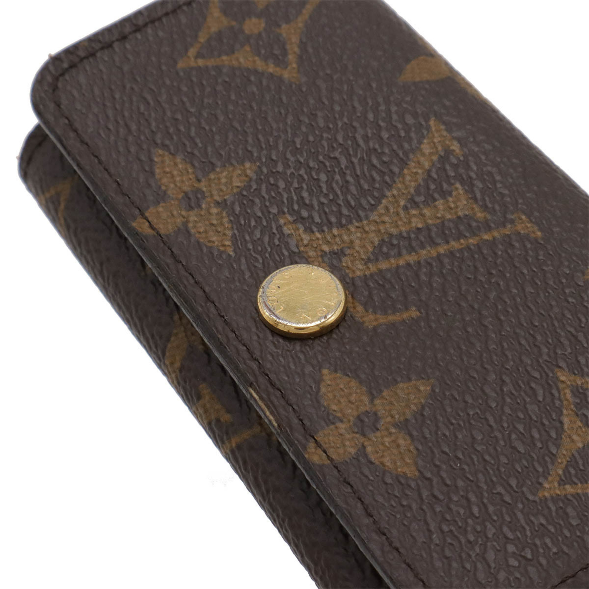 LOUIS VUITTON Louis Vuitton Monogram Multicle 4 4-Key Case M62631 M69517