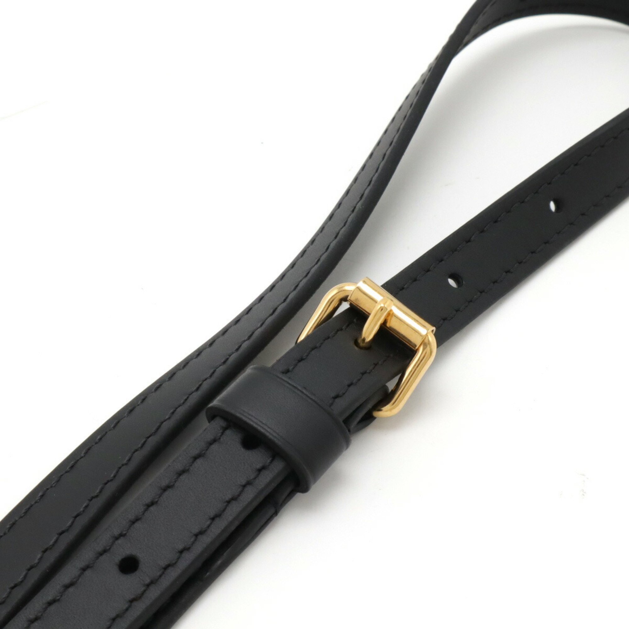 LOUIS VUITTON Shoulder Strap for Montsouris, Noir, Black, J00272