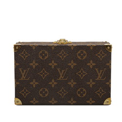 Louis Vuitton Monogram Coffret Domino Set Accessories Brown PVC Women's LOUIS VUITTON