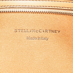 Stella McCartney Zip It Body Bag Waist Beige Leather Women's