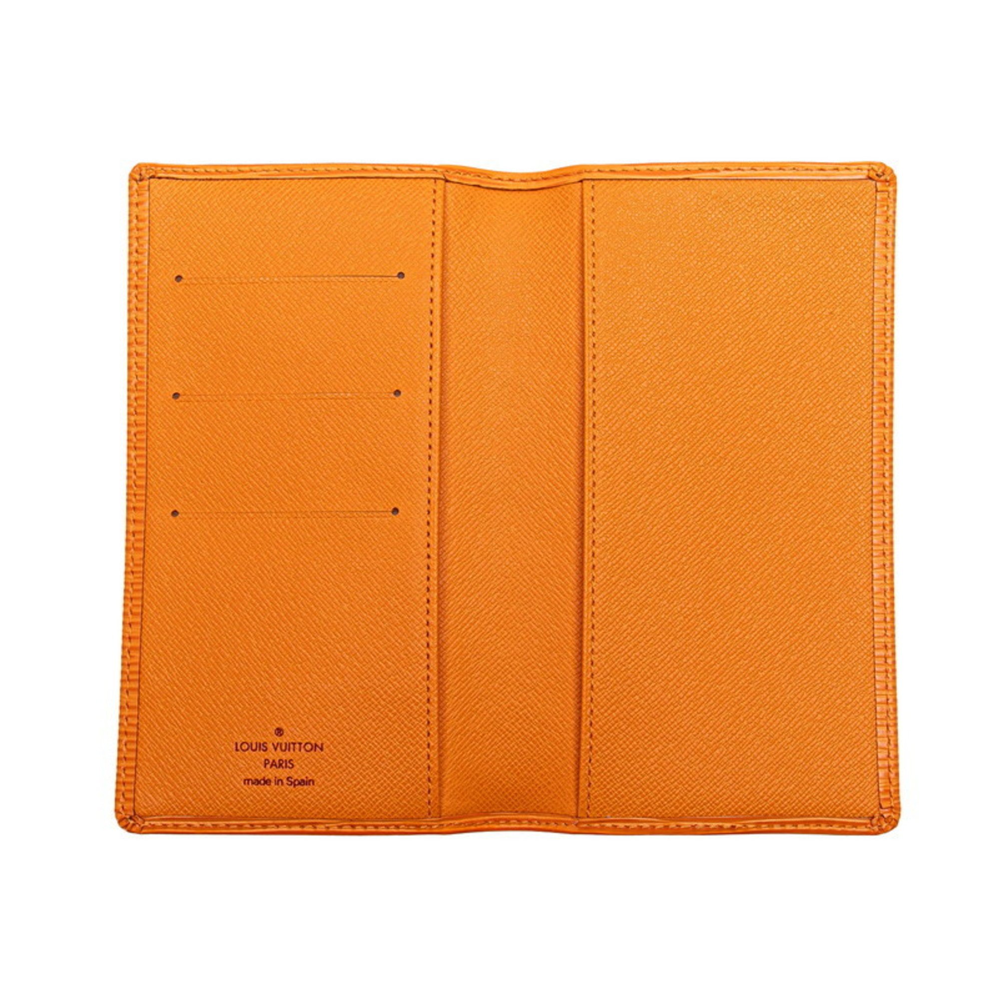 Louis Vuitton Epi Agenda Posh Notebook Cover R2052H Orange Leather Women's LOUIS VUITTON