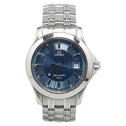 OMEGA Seamaster 120 Watch 2511.81 Quartz Blue Dial Stainless Steel Men's