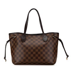 Louis Vuitton Damier Neverfull PM Tote Bag Handbag N41359 Brown PVC Leather Women's LOUIS VUITTON