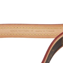 Louis Vuitton Monogram Dog Leash Collar Pet Lead M80338 Brown PVC Leather Women's LOUIS VUITTON