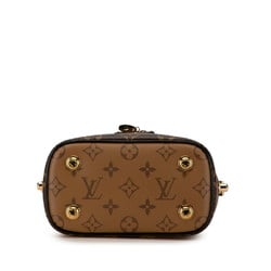 Louis Vuitton Monogram Vanity NV PM Bag Chain Shoulder M45165 Brown PVC Leather Women's LOUIS VUITTON