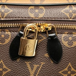 Louis Vuitton Monogram Vanity NV PM Bag Chain Shoulder M45165 Brown PVC Leather Women's LOUIS VUITTON