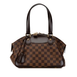 Louis Vuitton Damier Verona PM Handbag N41117 Brown PVC Leather Women's LOUIS VUITTON