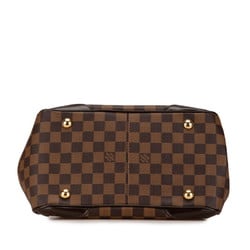 Louis Vuitton Damier Verona PM Handbag N41117 Brown PVC Leather Women's LOUIS VUITTON