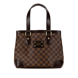 Louis Vuitton Damier Hampstead PM Tote Bag Handbag N51205 Ebene Brown PVC Leather Women's LOUIS VUITTON