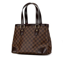 Louis Vuitton Damier Hampstead PM Tote Bag Handbag N51205 Ebene Brown PVC Leather Women's LOUIS VUITTON