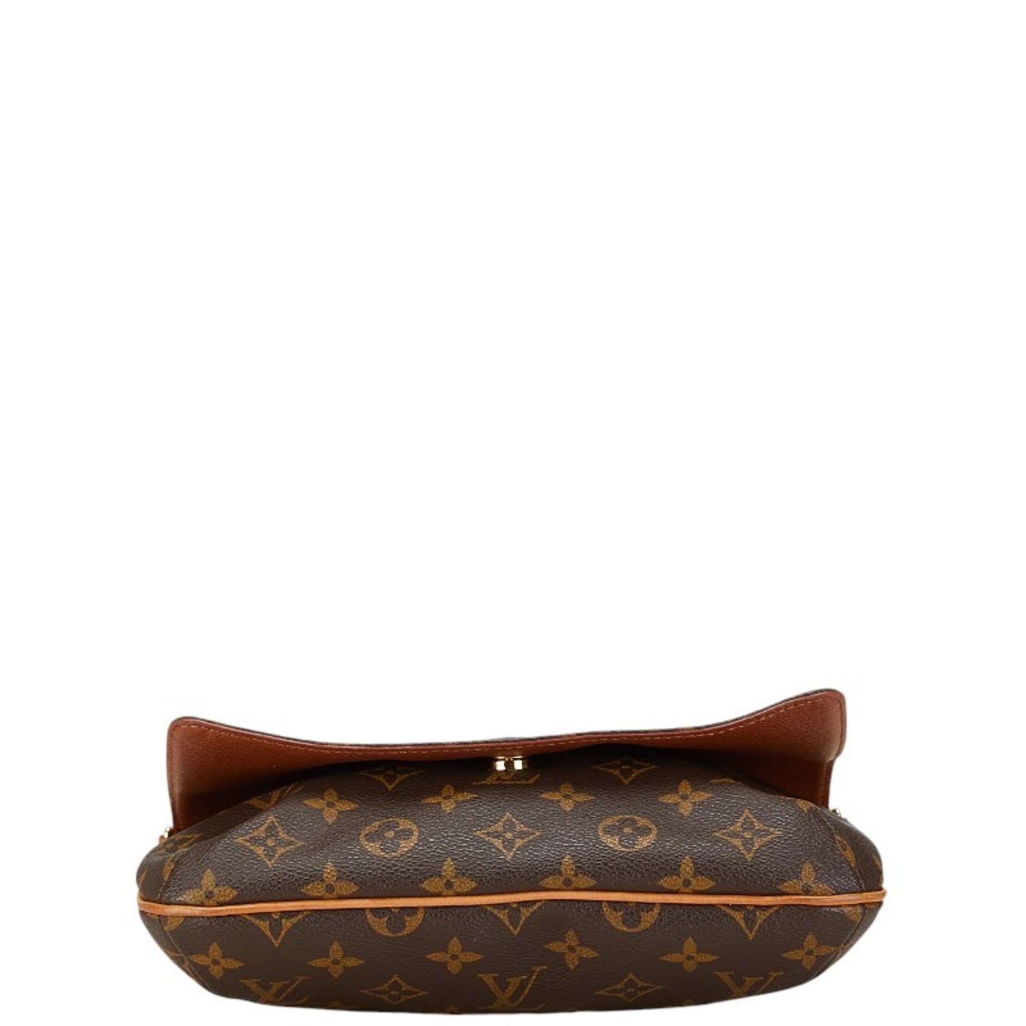 Louis Vuitton Monogram Musette Tango Long Shoulder Bag M51388 Brown PVC Leather Women's LOUIS VUITTON