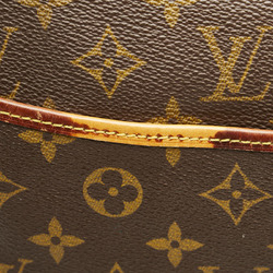 Louis Vuitton Monogram Deauville Handbag M47270 Brown PVC Leather Women's LOUIS VUITTON