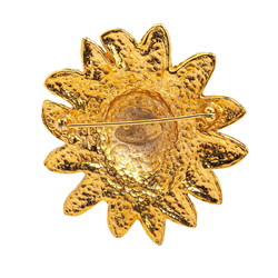 Chanel Lion Motif Brooch Gold Plated Women's CHANEL