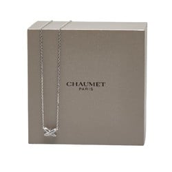 Chaumet Liens de Diamond Necklace Silver K18WG White Gold Women's