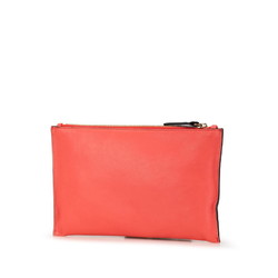 Chloé Chloe pouch red black leather women's