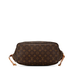 Louis Vuitton Monogram Neverfull MM Tote Bag M41177 Brown PVC Leather Women's LOUIS VUITTON