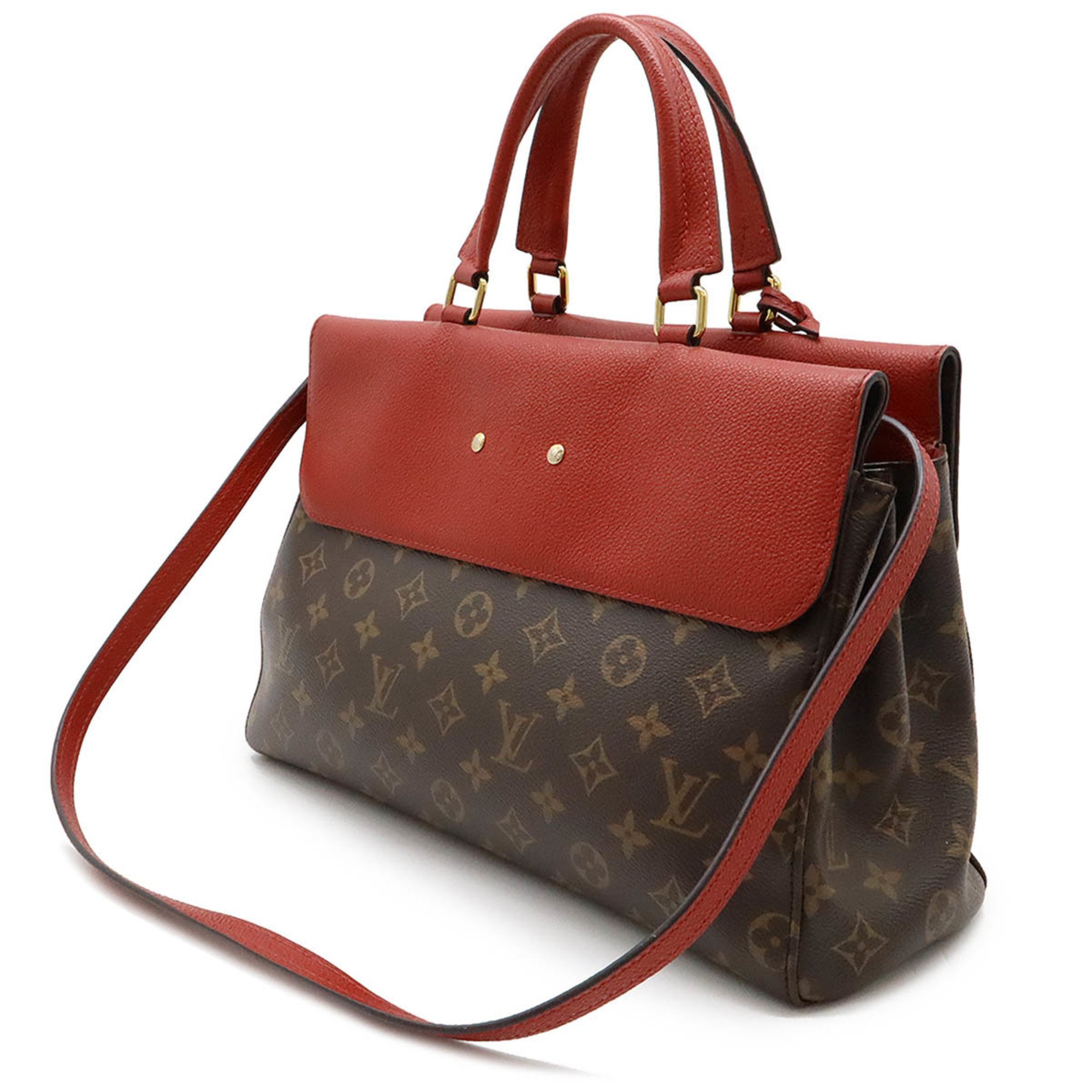 LOUIS VUITTON Louis Vuitton Monogram Venus Handbag Shoulder Bag Cerise Red M41738