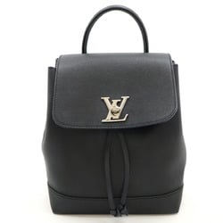 LOUIS VUITTON Louis Vuitton Lockme Backpack Rucksack Calf Leather Noir Black M41815