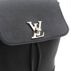 LOUIS VUITTON Louis Vuitton Lockme Backpack Rucksack Calf Leather Noir Black M41815