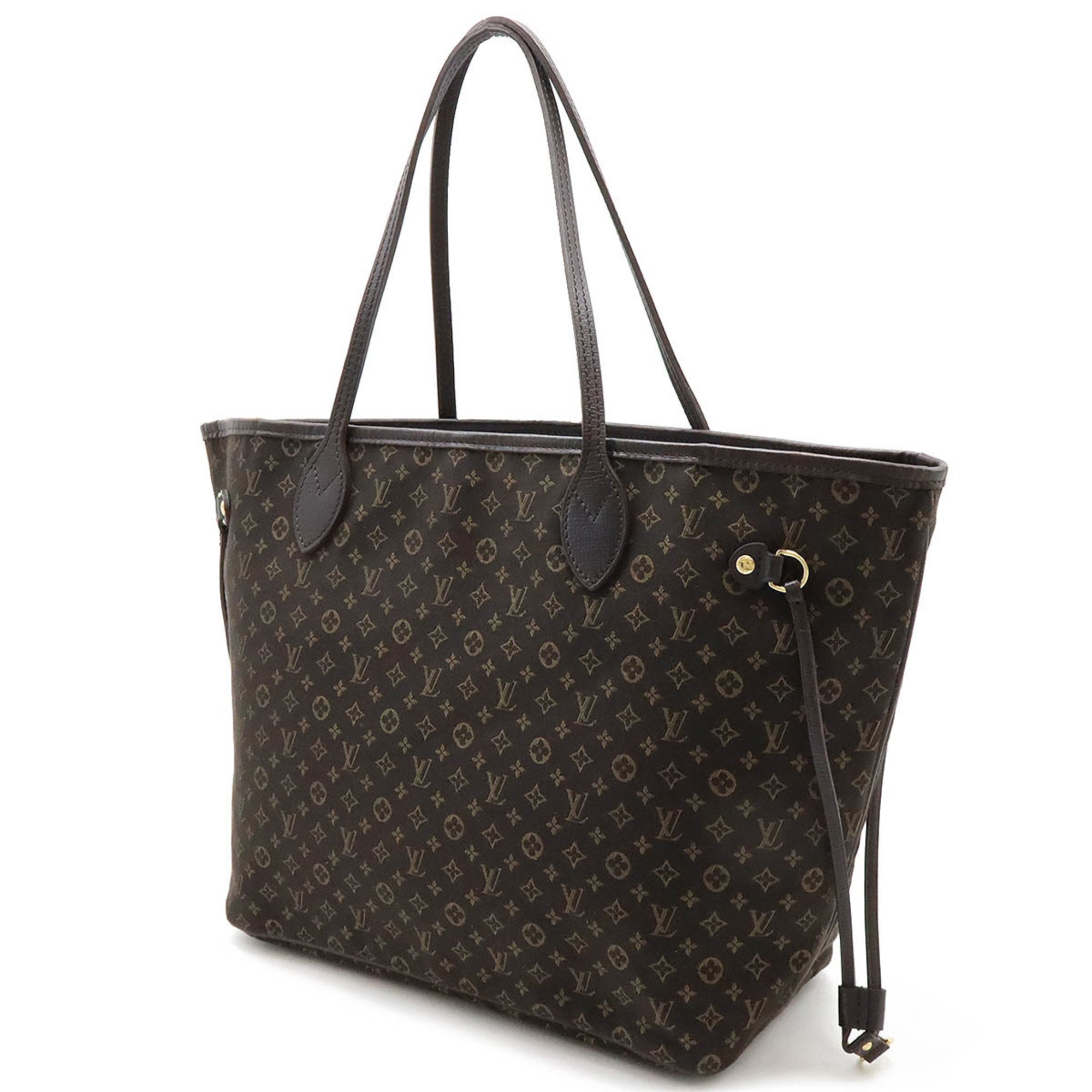 LOUIS VUITTON Louis Vuitton Monogram Idylle Neverfull MM Tote Bag Shoulder Canvas Fuzan Brown M40513