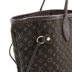 LOUIS VUITTON Louis Vuitton Monogram Idylle Neverfull MM Tote Bag Shoulder Canvas Fuzan Brown M40513