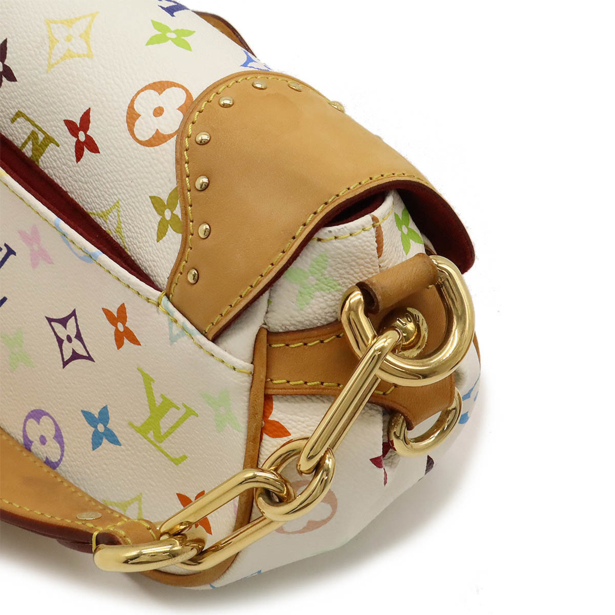 LOUIS VUITTON Louis Vuitton Monogram Multicolor Marilyn Shoulder Bag Bron White M40127