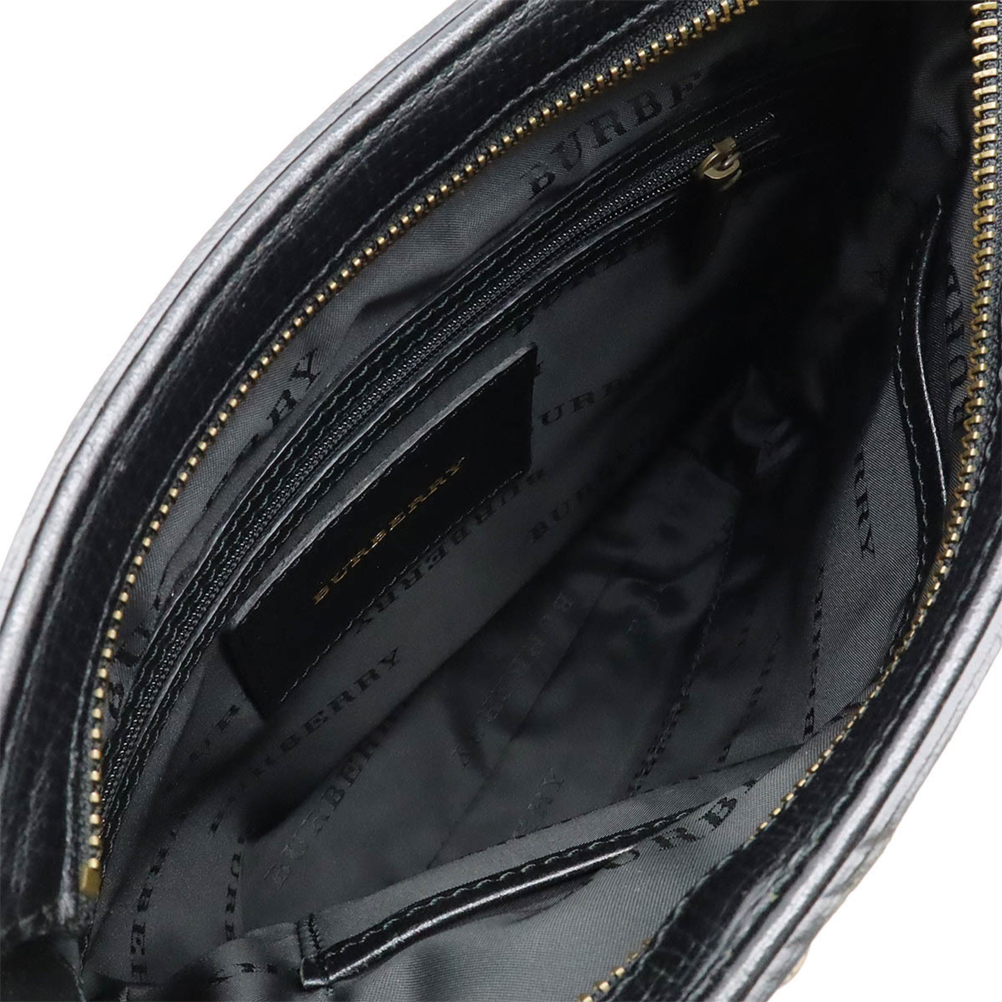 BURBERRY Shoulder bag Leather Black