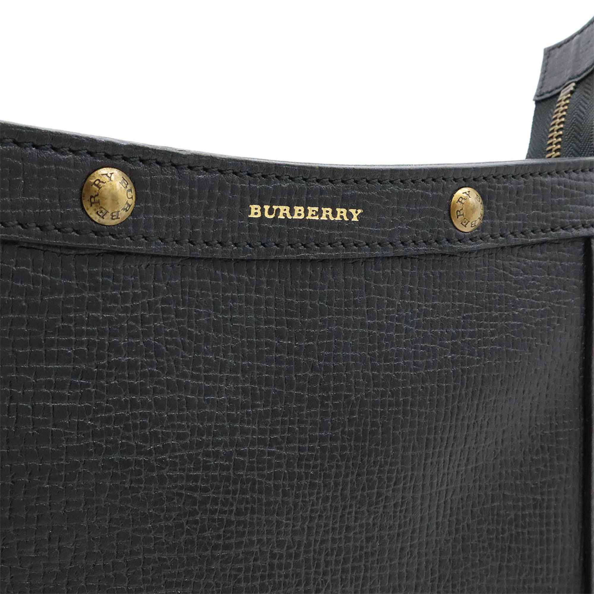 BURBERRY Shoulder bag Leather Black