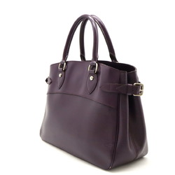 LOUIS VUITTON Louis Vuitton Epi Passy PM Handbag Tote Bag Leather Cassis Purple M5926K