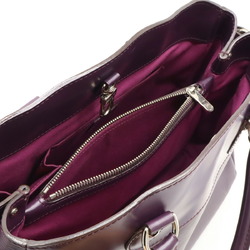 LOUIS VUITTON Louis Vuitton Epi Passy PM Handbag Tote Bag Leather Cassis Purple M5926K