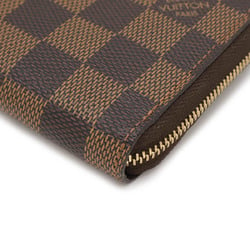 LOUIS VUITTON Louis Vuitton Damier Zippy Coin Purse Round Case N63070