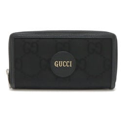 GUCCI Gucci Off The Grid Zip Around Wallet Round Long Nylon Black 625576