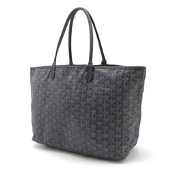 GOYARD Saint Louis PM Tote Bag Shoulder Coated Canvas Leather Gray