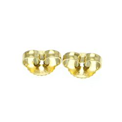 Tiffany Olive Heart Earrings No Stone Yellow Gold (18K) Stud Earrings Gold