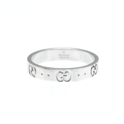 Gucci Icon White Gold (18K) Band Ring