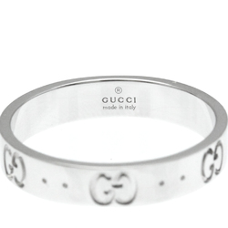 Gucci Icon White Gold (18K) Band Ring