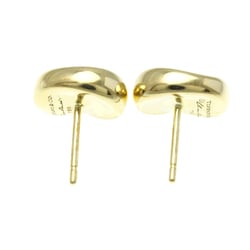 Tiffany Bean No Stone Yellow Gold (18K) Stud Earrings Gold