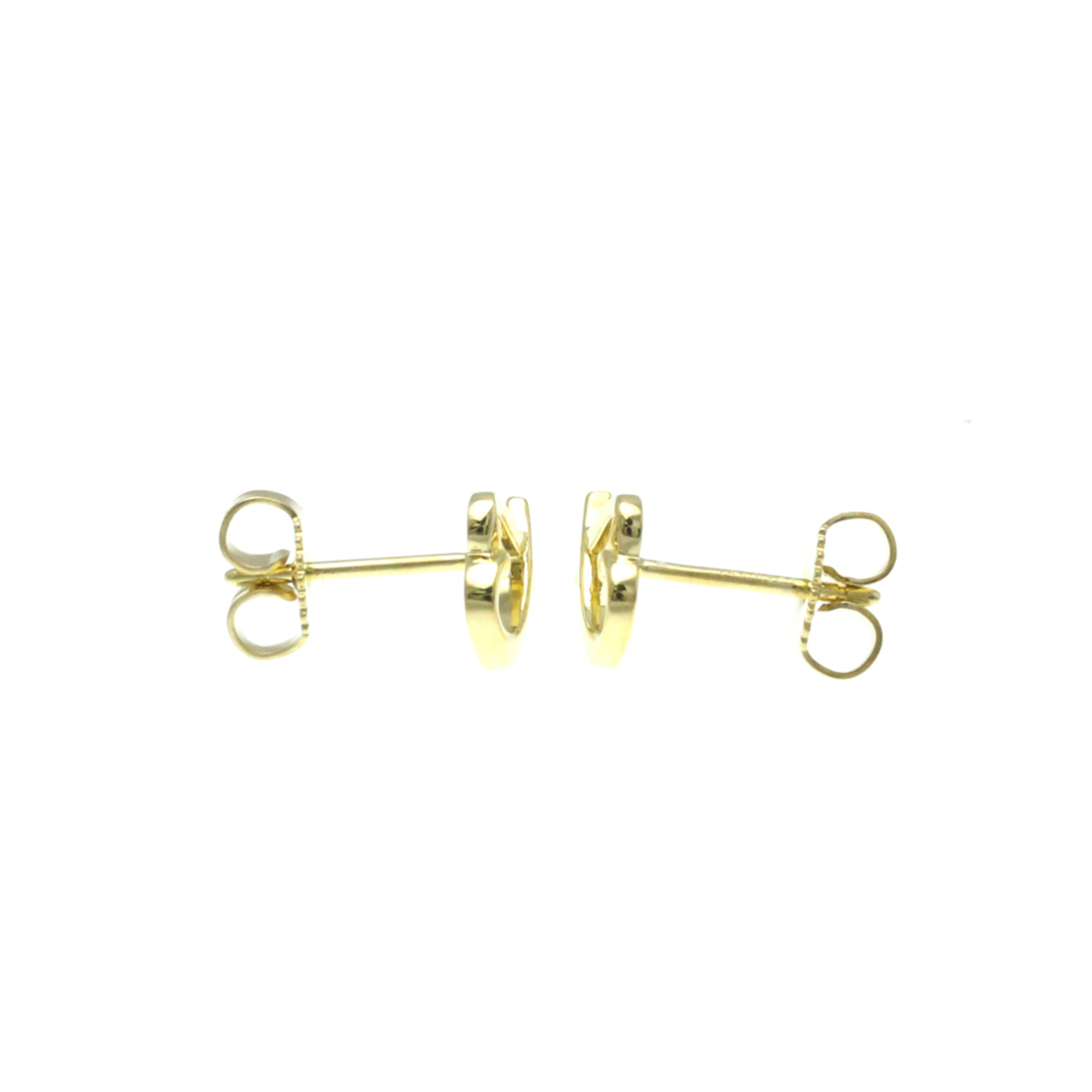 Tiffany Loving Heart No Stone Yellow Gold (18K) Stud Earrings Gold