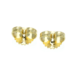 Tiffany Loving Heart No Stone Yellow Gold (18K) Stud Earrings Gold