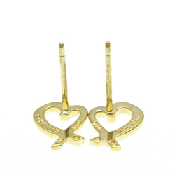 Tiffany Loving Heart No Stone Yellow Gold (18K) Stud Earrings Gold